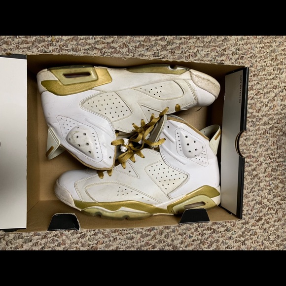GOLD MEDAL PACK JORDAN 6 & 7 Size 9.5 Black &white - Picture 2 of 8